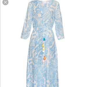 Athena Procopiou Maxi Dress (Sky Blue)